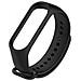 Bracciale Per Orologio Xiaomi Mi Band 3/4 In Silicone Nero - Foto miniatura 12