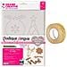 Kit Di Plastica Pazzo Decorazioni Di Natale + Washi Tape Dorato 5 M - Foto miniatura 1