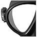Maschera X-free Apnea Trasparente Nero - Foto miniatura 3