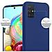 Custodia Compatibile Con Samsung Galaxy A71 In Candy Blu Scuro - Coperchio Protettivo In Silicone Tpu Flessibile - Foto miniatura 5