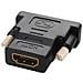 Convertitore Video Da Hdmi Femmina A Dvi Maschio Bidirezionale Placcato - Foto miniatura 4