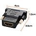 Convertitore Video Da Hdmi Femmina A Dvi Maschio Bidirezionale Placcato - Foto miniatura 5