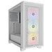 Case Airflow Mid Tower ATX 2 Porte USB 3.2 Gen1 Colore Bianco - Foto miniatura 1