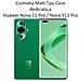 Custodia Tpu Silicone Cover Case Per Huawei Nova 11 Pro - Y11 Pro Black - Foto miniatura 2