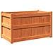 Fioriera Giardino Marrone Cera 90x50x50 Cm Legno Massello Pino - Foto miniatura 1