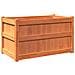 Fioriera Giardino Marrone Cera 90x50x50 Cm Legno Massello Pino - Foto miniatura 6