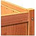 Fioriera Giardino Marrone Cera 90x50x50 Cm Legno Massello Pino - Foto miniatura 8