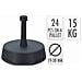 Base per Ombrellone 15 Kg Diametro 19-38mm Colore Antracite - Foto miniatura 2