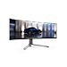 Monitor 49" OLED QDOLED Curvo Gaming Porsche PD49 DQHD 5120 x 1440 Pixel Tempo di Risposta 0.03 ms Frequenza di Aggiornamento 240 (Hz) - Foto miniatura 1