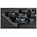 Piano cottura a gas cm. 60 GBC 64003 KB 4 bruciatori a gas Colore vetro nero - Foto miniatura 10