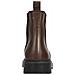 Flat Chelsea Booties Stivaletti Pelle Scarpe Donna Marrone Eu 38, En0en01986 Gt7 - Foto miniatura 2