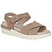 Bark Suede Casual Open Sandals Sandali Pelle Scarpe Donna Marrone Eu 36, 9-28700-42-317 - Foto miniatura 1