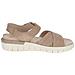 Bark Suede Casual Open Sandals Sandali Pelle Scarpe Donna Marrone Eu 36, 9-28700-42-317 - Foto miniatura 3