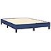 Letto a Molle con Materasso e LED Blu 140x190 cm in Tessuto - Foto miniatura 6