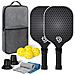 Set Da Pickleball - Racchette, Palline E Borsa In Fibra Di Vetro 14#modello - Foto miniatura 1