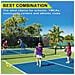 Set Da Pickleball - Racchette, Palline E Borsa In Fibra Di Vetro 14#modello - Foto miniatura 3