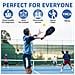 Set Da Pickleball - Racchette, Palline E Borsa In Fibra Di Vetro 14#modello - Foto miniatura 5