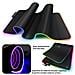 Tappetino Da Gaming Gms-wt-5 Con Luci Led Rgb. Dimensione 80x30cm, Spessore 4mm. - Foto miniatura 2