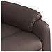 Poltrona Reclinabile Marrone in Similpelle - Foto miniatura 8