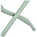 Sedia da Giardino Pieghevole 2 pcs Verde Chiaro 42x52x82 cm Acciaio verniciato a polvere - Foto miniatura 8