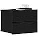 Armadio da Notte con cassetto 2 pcs Rovere nero 40 x 30 x 30 cm - Foto miniatura 3