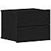 Armadio da Notte con cassetto 2 pcs Rovere nero 40 x 30 x 30 cm - Foto miniatura 5