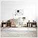 Mobile TV 4 pcs Marrone 37 x 35 x 37 cm Legno multistrato - Foto miniatura 2