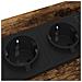 Mobiletti da Notte 2 pcs Rovere fumo 41 x 31 x 51 cm - Foto miniatura 9