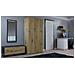 Topeshop SD-90 ART KPL, Quercia, Guardaroba, 7 ripiani, 2 porta/porte, Quercia - Foto miniatura 3