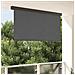 Tenda a Rullo Esterna Striped Antracite 200 x 250 cm Tessuto - Foto miniatura 2
