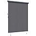 Tenda a Rullo Esterna Striped Antracite 200 x 250 cm Tessuto - Foto miniatura 6
