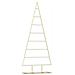 Albero di Natale in metallo con supporto Oro 150 cm - Foto miniatura 1