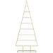 Albero di Natale in metallo con supporto Oro 150 cm - Foto miniatura 5