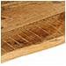 Piano Tavolo 110x60x3,8 cm Bordi Vivi Legno di Mango Grezzo - Foto miniatura 7