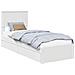 Letto con Contenitore Bianco 75 x 190 cm Legno multistrato - Foto miniatura 1
