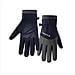 Guanti Invernali Foderati In Pile Antivento Touchscreen Per Sport All'aperto Black+blue - Foto miniatura 3