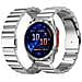 Cinturino In Titanio A Sgancio Rapido Da 22 Mm Con Fibbia Piatta A Grana Larga, Compatibile Con Garmin Fenix 8 Silver - Foto miniatura 3