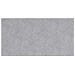 Dischi Quadrati 2 pcs Argento 50 x 25 cm Alluminio - Foto miniatura 5