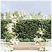 Arco Nuziale Bianco 220 x 45 x 200 cm Acciaio - Foto miniatura 2