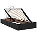 Letto con Contenitore con materasso Nero 100 x 200 cm - Foto miniatura 6