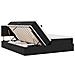 Letto con Contenitore con materasso Nero 100 x 200 cm - Foto miniatura 7