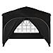 Tenda per feste a pop-up 290 x 290 x 245 cm Nero - Foto miniatura 7