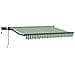 Cornice per Tenda Manuale con LED 3 x 2,5 m - Foto miniatura 1