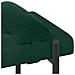 Panchina con bottoni e cuscini Verde Scuro 110 x 40 x 46 cm - Foto miniatura 4