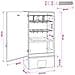 Forno Affumicatore 3 pz 44,5 x 29 x 83 cm Acciaio zincato - Foto miniatura 7