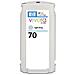 C9451a Cartuccia Ink Originale 70 Grigio Chiaro per HP DesignJet Z3200 - Foto miniatura 1