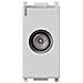 14300/10 / sl - Presa Tv-rd-sat Passante Silver - Foto miniatura 1