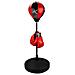 Junior Set Palla Da Box Nero / rosso Con Riflesso 41be - Foto miniatura 1