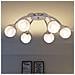 Lampadario Da Soffitto Con 6 Lampadine Led G9 240 W - Foto miniatura 2