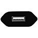 Caricabatterie Adattatore Da Muro Usb 1a - Nero - Foto miniatura 3